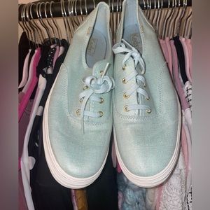Mint iridescent keds platform sneakers, great condition worn twice!